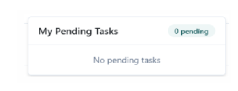 Vista sin pendientes